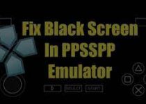 Black Screen in PPSSPP Emulator