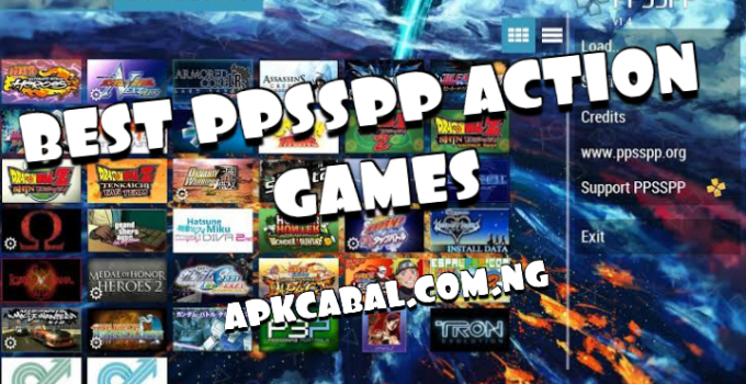 PPSSPP Action Games