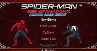 Spider-Man Web of Shadows PPSSPP ISO Highly Compressed