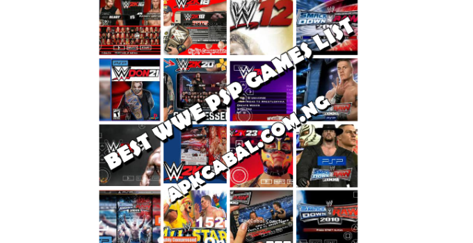 WWE PSP Games List