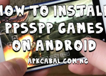 install ppsspp game